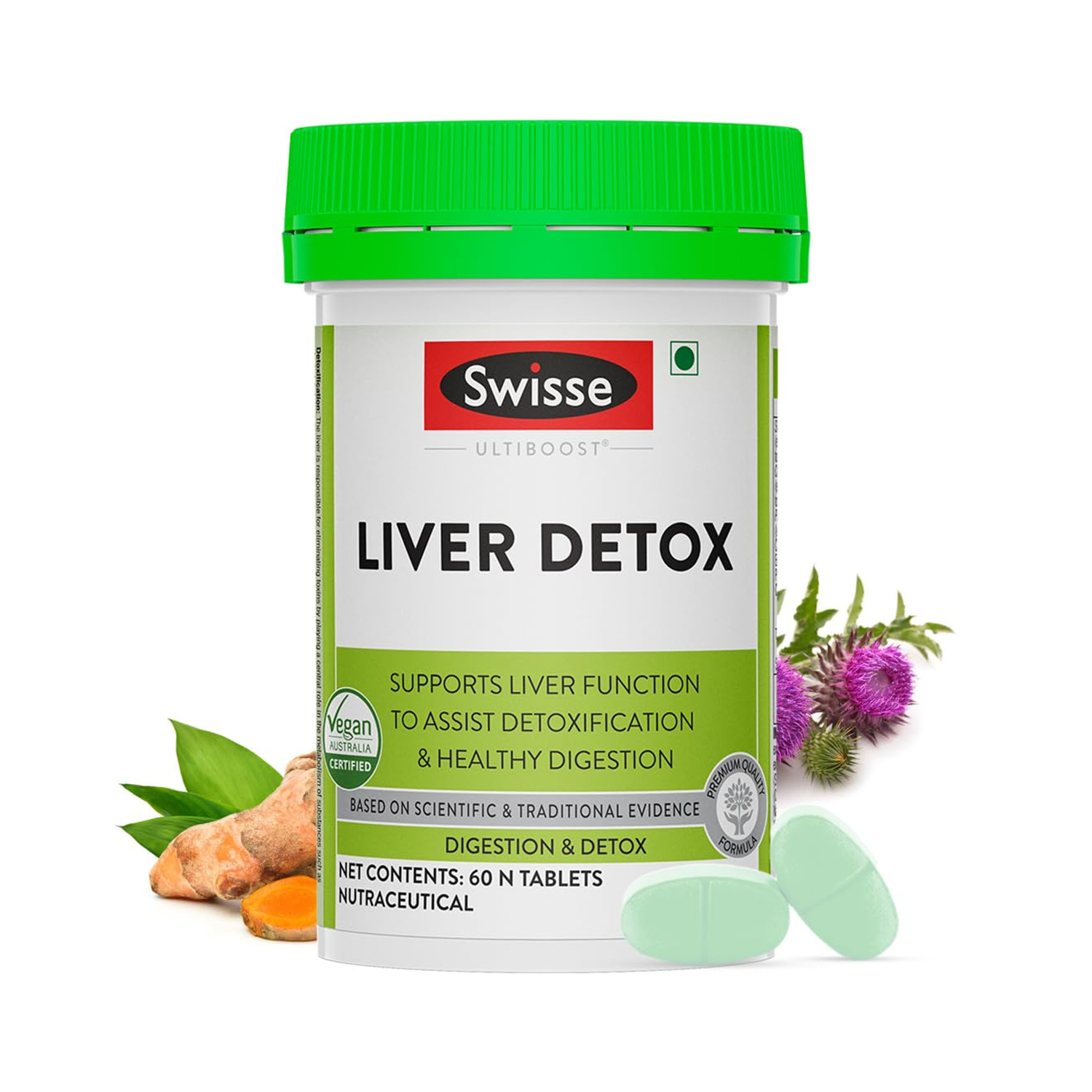 Swisse Liver Detox Tablets (60 Tablets)