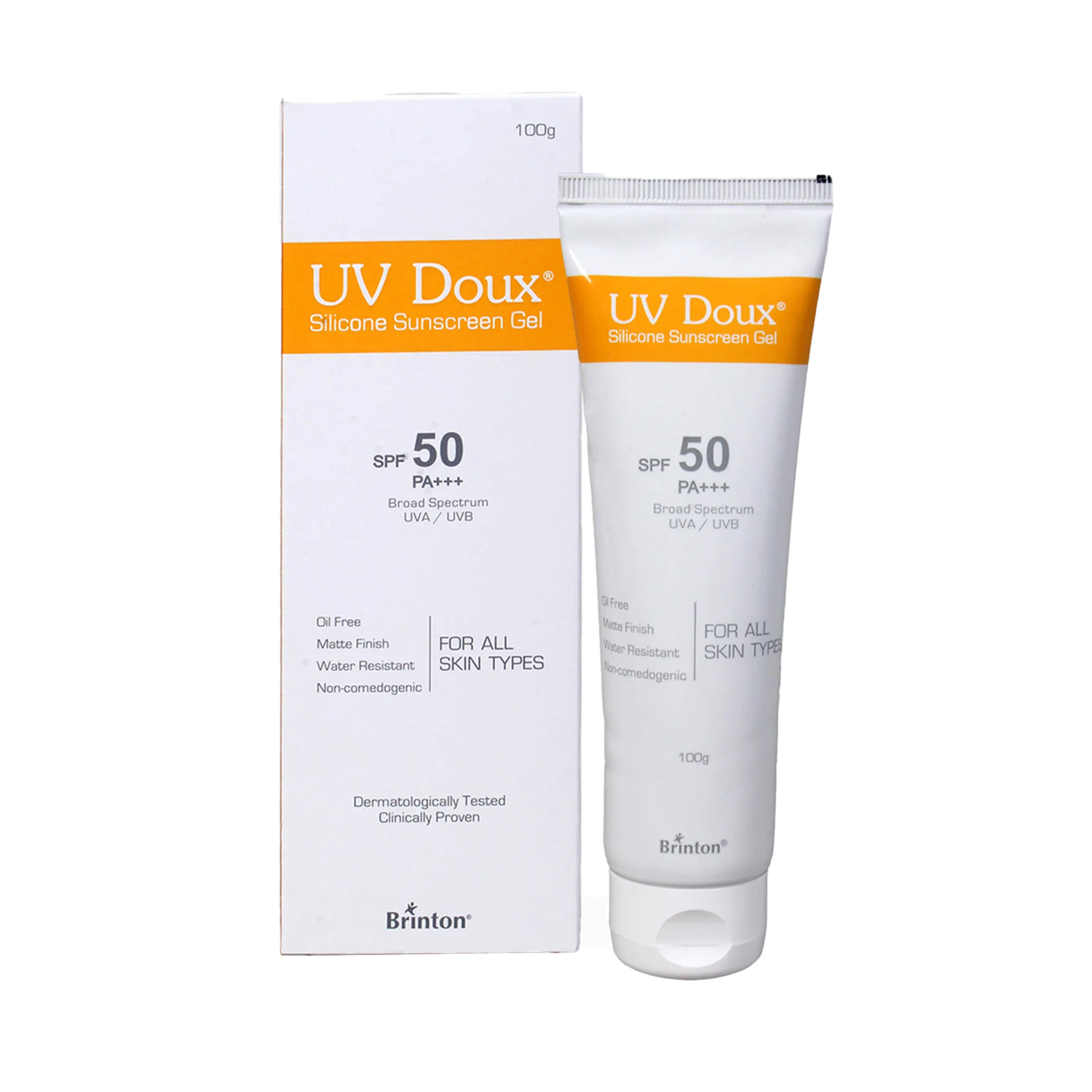 UV Doux Silicone SPF50 PA+++ Sunscreen Gel 100gm