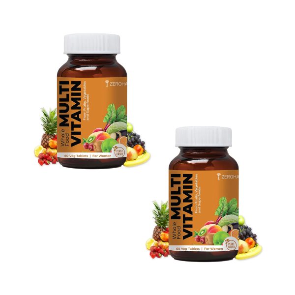 Zeroharm Sciences Whole Food Multivitamin Tablet for Women – 60 Tablets (Pack of 2) Zeroharm Sciences Whole Food Multivitamin Tablet for Women – 60 Tablets (Pack of 2)