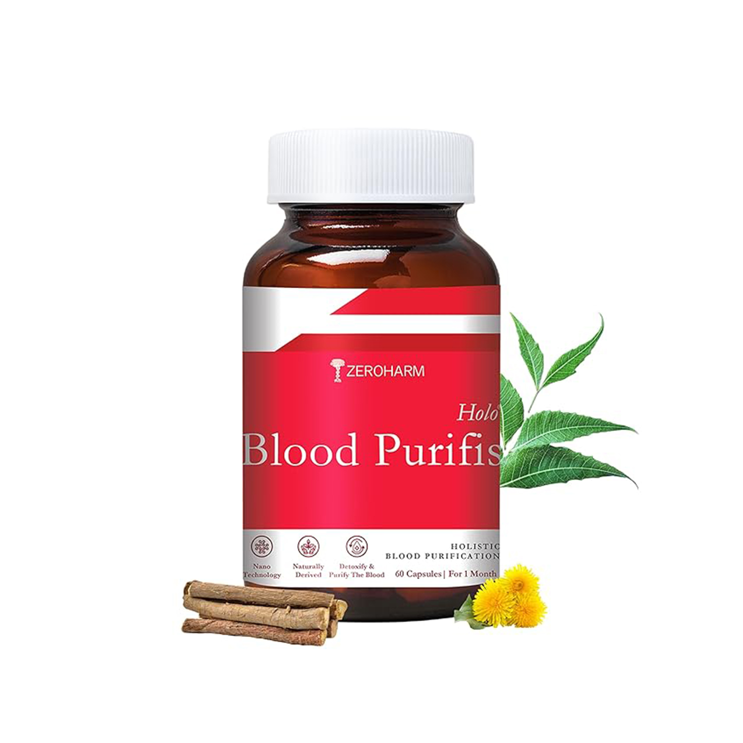 Zeroharm Blood Purifis Capsules (60 Nos)