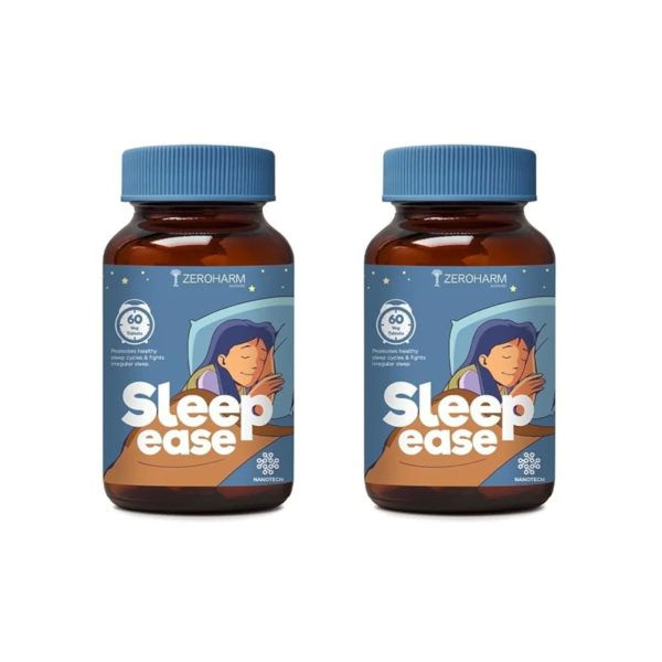 Zeroharm Science Sleep Ease - 60 Tablets (Pack of 2) Zeroharm Science Sleep Ease - 60 Tablets (Pack of 2)