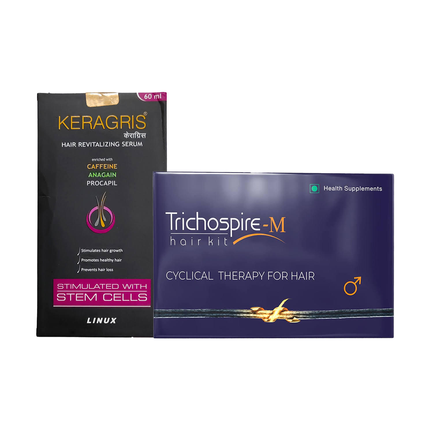 Male Hair Revitalizing + Cyclical Nutrition Haircare Pack