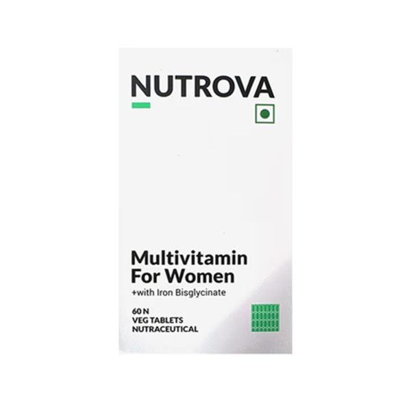 Nutrova Multivitamin Tablets for Women (60 Tablets) Nutrova Multivitamin Tablets for Women (60 Tablets)