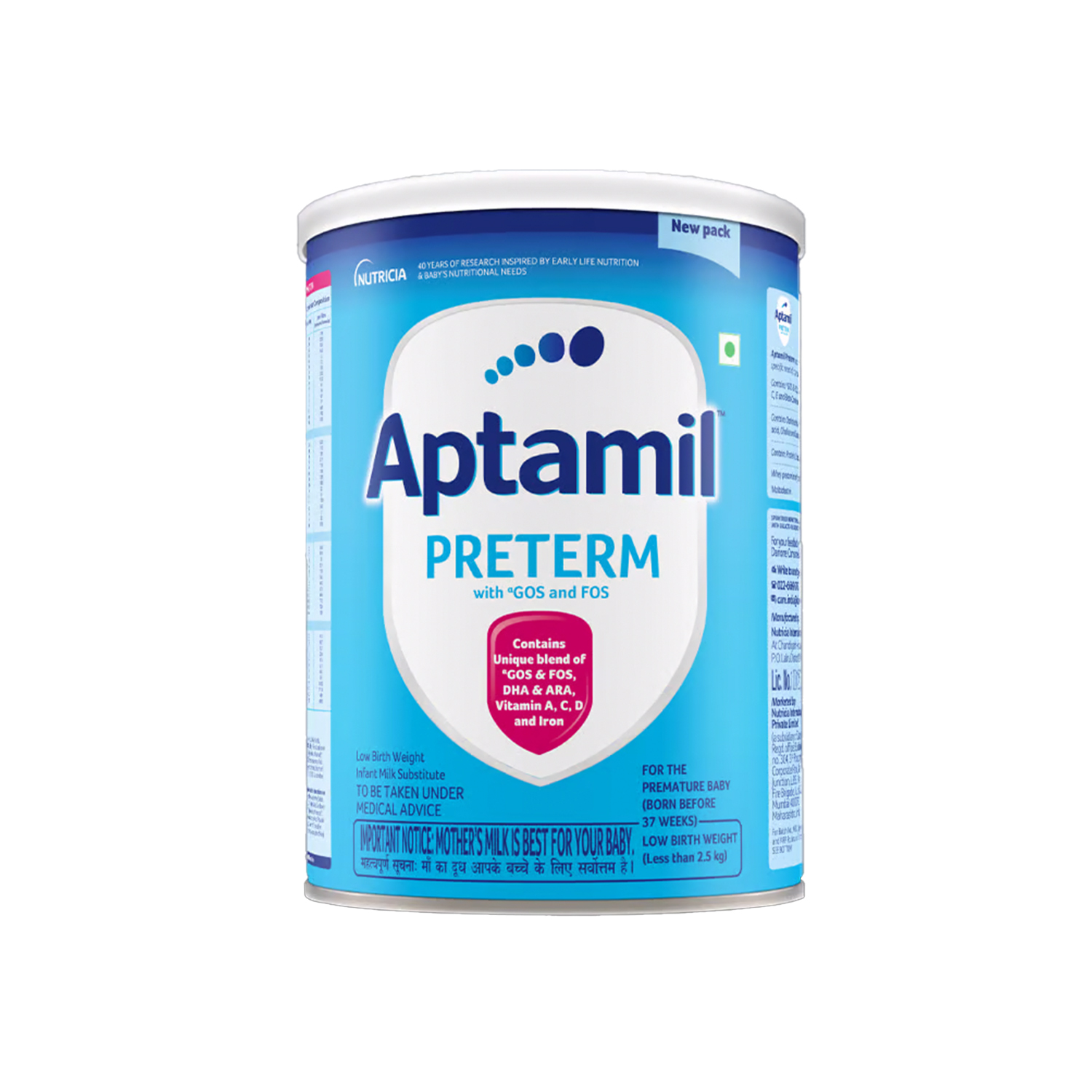 Aptamil Preterm Infant Formula 400 gm Tin