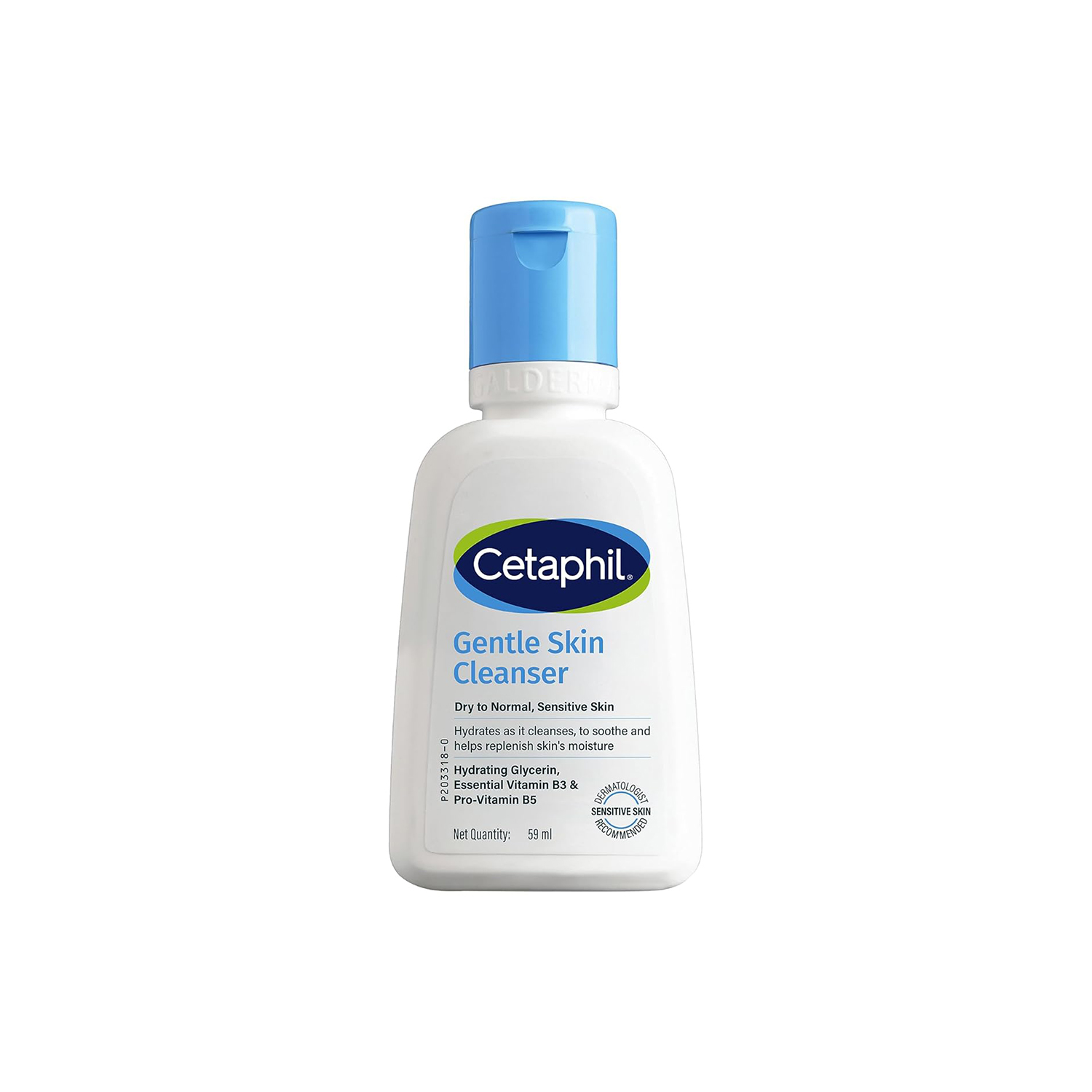 Cetaphil Gentle Skin Cleanser for Dry to Normal Sensitive Skin (59ml)