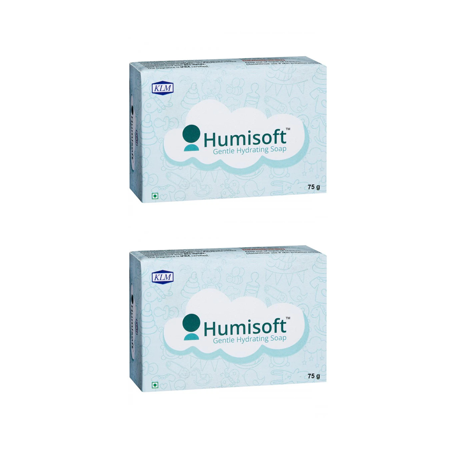 KLM Humisoft Soap 75 gm (Pack of 2)