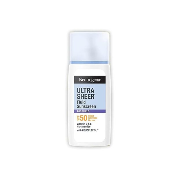 Neutrogena Ultrasheer Age Shield Fluid Sunscreen SPF 50+ PA++++ (40g) Neutrogena Ultrasheer Age Shield Fluid Sunscreen SPF 50+ PA++++ (40g)