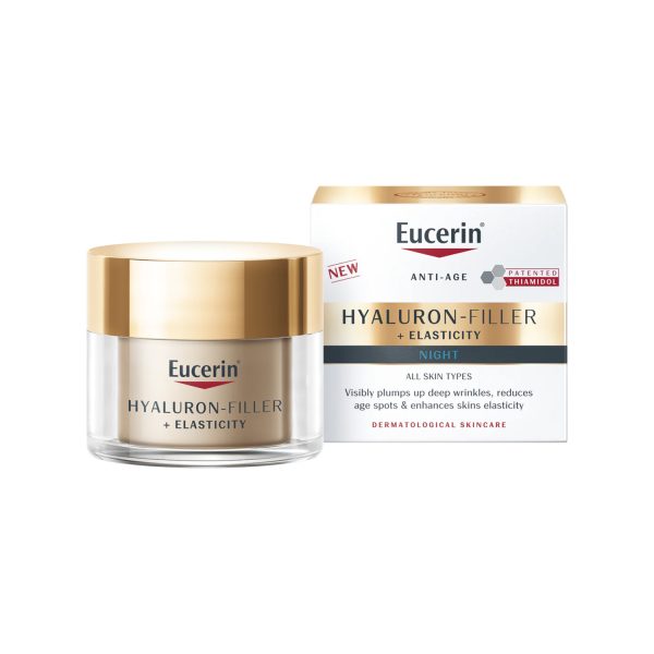 Eucerin Hyaluron – Filler + Elasticity Night Cream (50 ml)