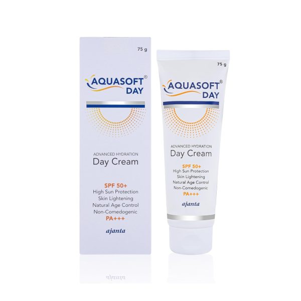 Ajanta Pharma Aquasoft Day Advanced Hydration Day Cream SPF 50+ (75g) Ajanta Pharma Aquasoft Day Advanced Hydration Day Cream SPF 50+ (75g)