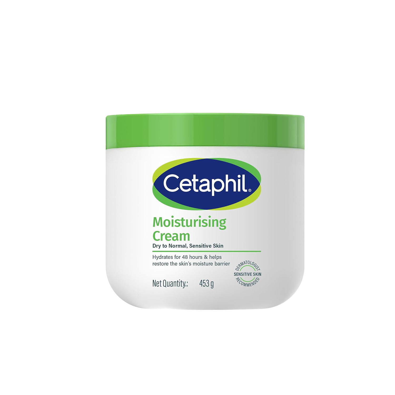 Cetaphil Moisturising Cream for Dry to Normal Sensitive Skin 453 g