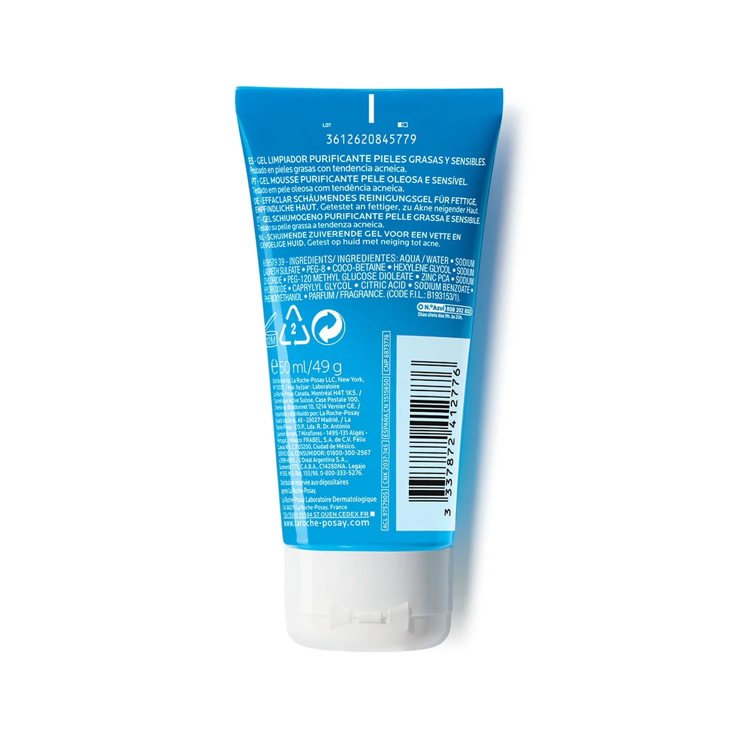 LA Roche Posay Effaclar Foam Gel Face wash (50 ml) (3).jpg