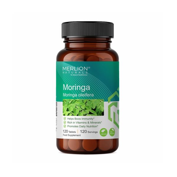 Merlion Naturals Moringa Extract Tablets (120 Nos)