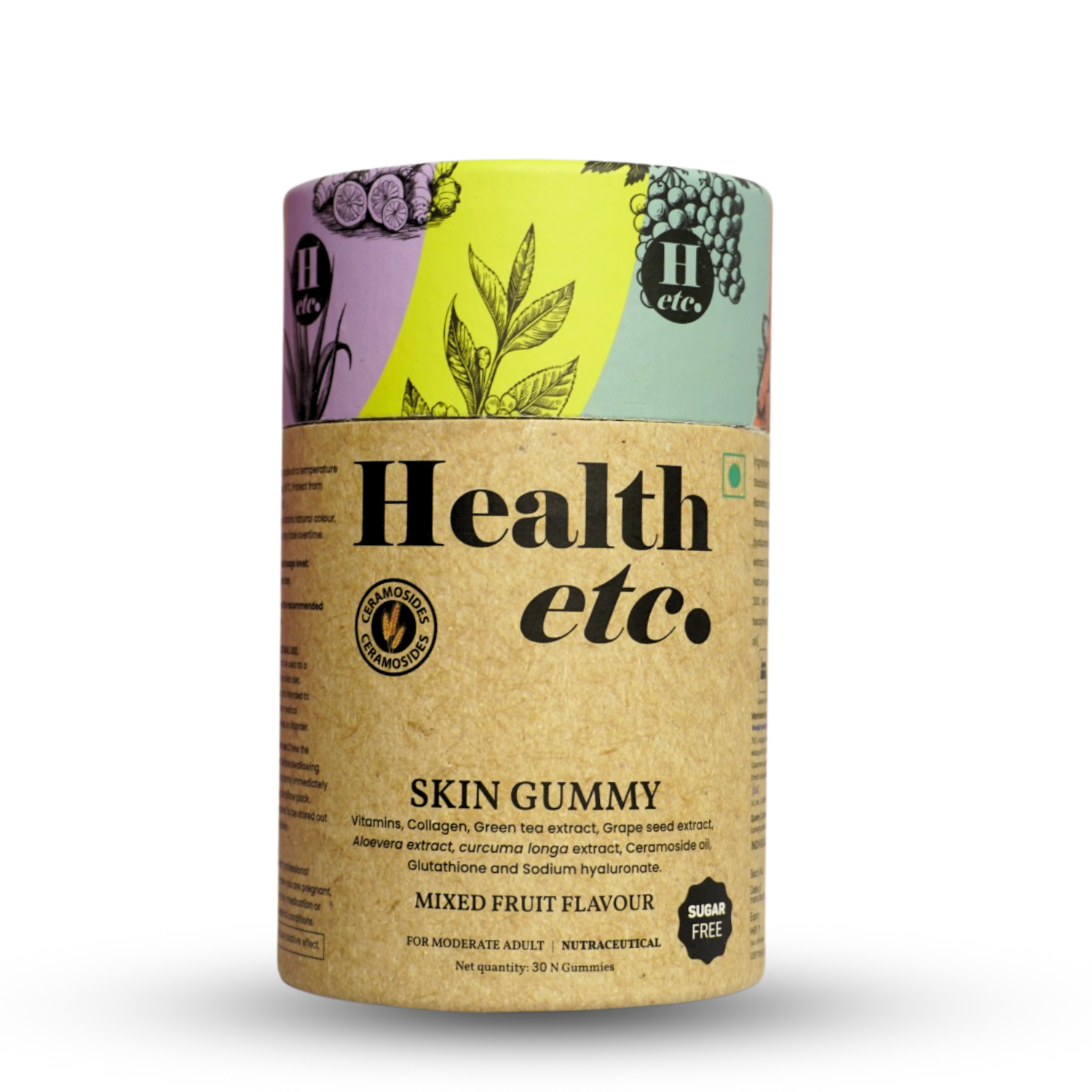 Health etc Skin Gummy for Men and Women (30 Gummies)