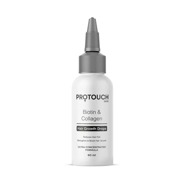 Protouch Biotin and Collagen Hair Growth Drops (60 ml)