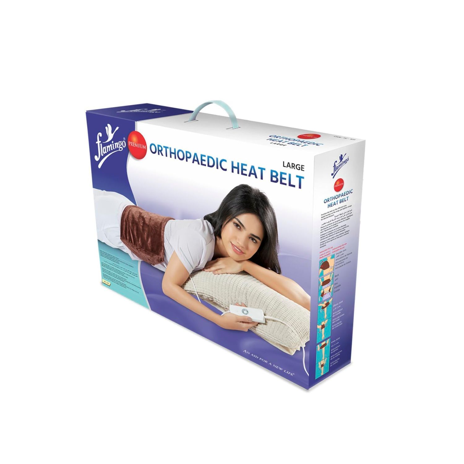 Flamingo Premium Orthopedic Heat Belt – Large (HC 1011)