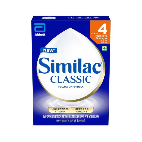 Similac Classic Infant Follow-Up Formula-Stage 4, 400g Refill (For babies between 18-24 Months)