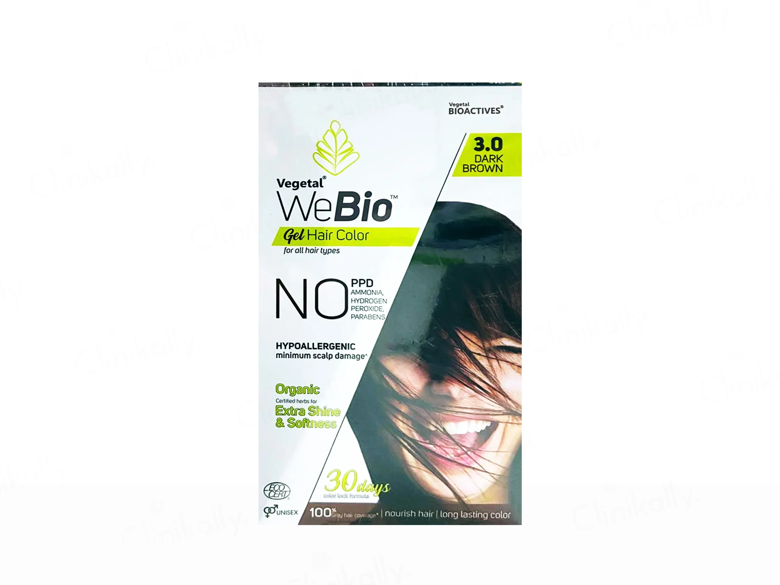 Vegetal WeBio Gel Hair Color (Dark Brown)