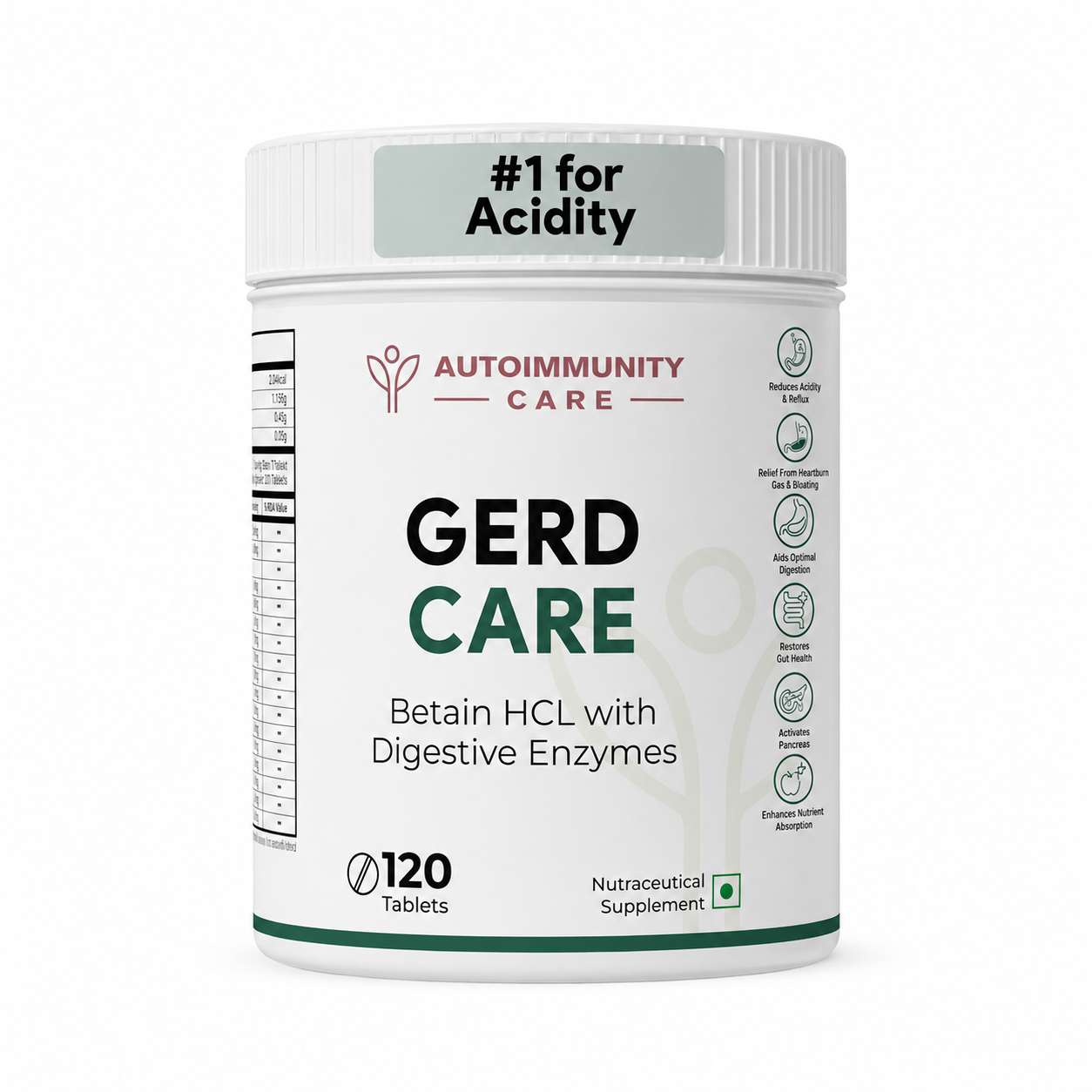 Autoimmunity Care GERD Care – 120 Tablets